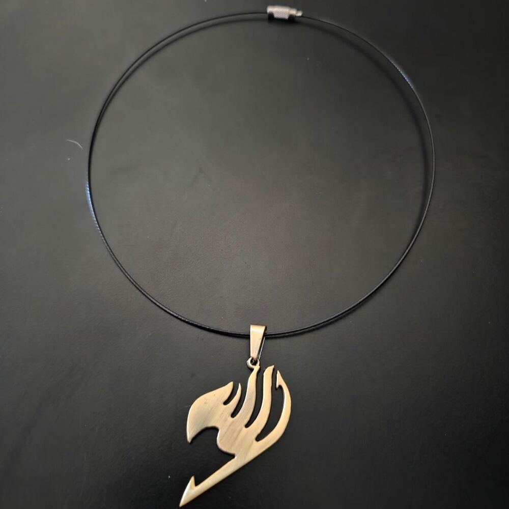 Fairy Tail Necklace wire choker pendant necklace